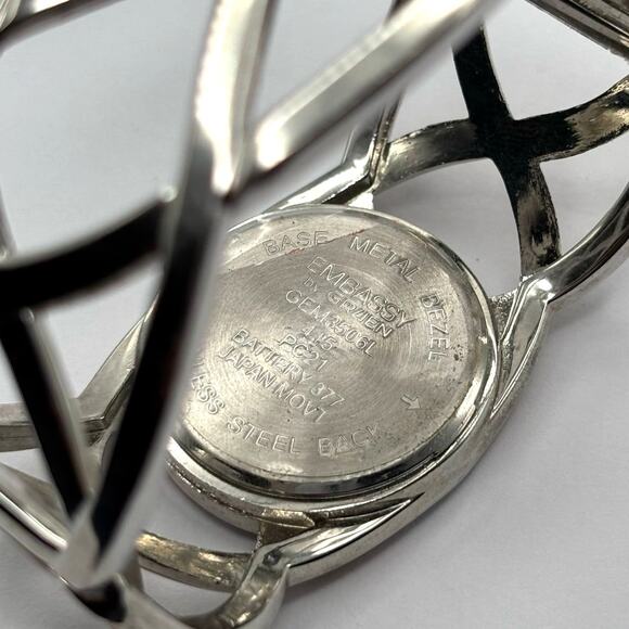 Rose Gold Gruen Cuff Watch - Picture 4 of 4